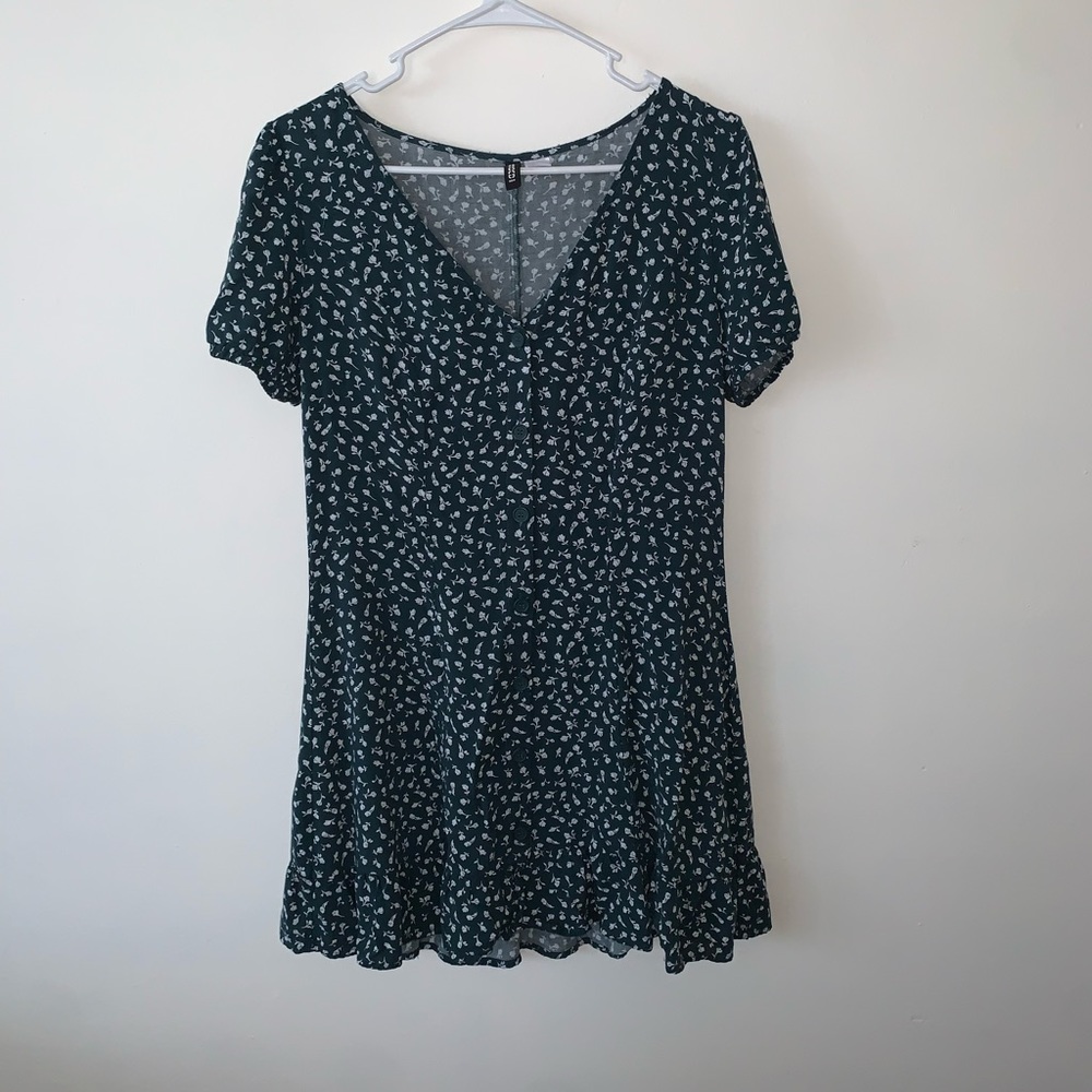 H&M green dress